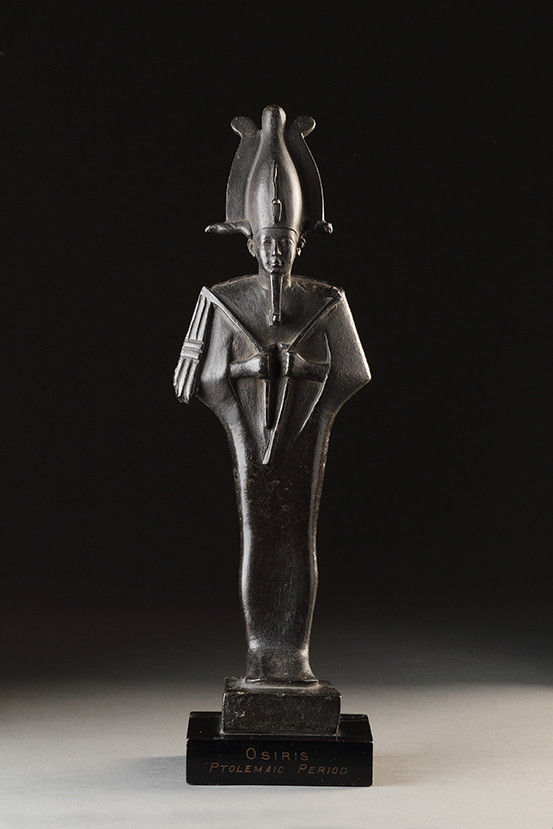 Ancient Egyptian Solid Cast Bronze Figure of Osiris